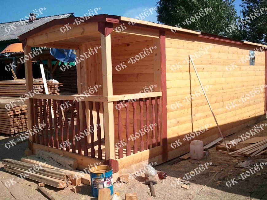 Баня из бруса 3x7 в Сергиевом Посаде