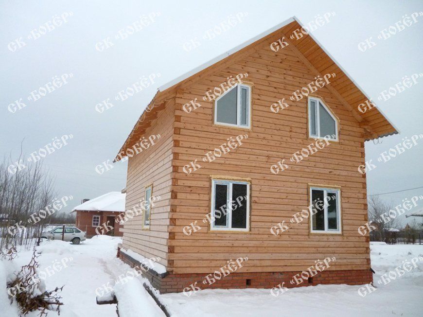 Дом из бруса 7x7 в Клине