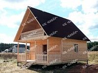 Дом из бруса 6x6 в Озёрах