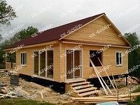 Дом из бруса 8x10 в Бокситогорске
