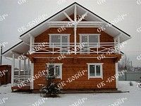 Дом из бруса 7x6 в Ступино
