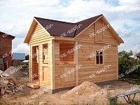 Баня из бруса 5x4 в Коломне
